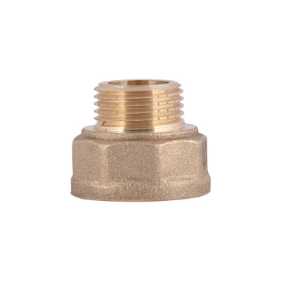 Фитинг резьбовой латунный переходник ВН-НАР 1/2"x3/8" Thermo Alliance SD409159 Фитинг резьбовой латунный переходник ВН-НАР 1/2"x3/8" Thermo Alliance SD409159