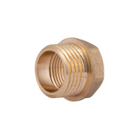 Фітинг різьбовий латунний футорка ВН-НАР 1/2"x1/4" Thermo Alliance SD423156