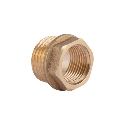 Фитинг резьбовой латунный футорка ВН-НАР 1/2"x1/4" Thermo Alliance SD423156