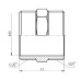 Фитинг резьбовой латунный ниппель НАР 1 1/2" Thermo Alliance SF35840