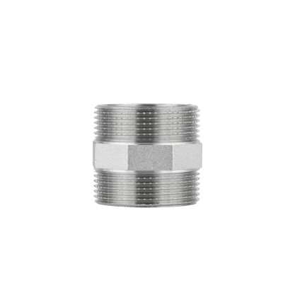 Фитинг резьбовой латунный ниппель НАР 1 1/2" Thermo Alliance SF35840
