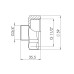 Фитинг резьбовой латунный переходник ВН-НАР 1 1/2"x3/4" Thermo Alliance SF3604020 Фитинг резьбовой латунный переходник ВН-НАР 1 1/2"x3/4" Thermo Alliance SF3604020