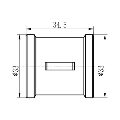 Фітинг різьбовий латунний муфта ВН 3/4" Thermo Alliance SF356H20