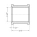 Фитинг резьбовой латунный муфта ВН 1/2" Thermo Alliance SD40415