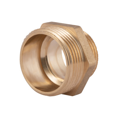 Фитинг резьбовой латунный ниппель НАР 1 1/4"x1" Thermo Alliance SD4083225