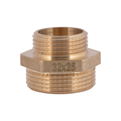 Фитинг резьбовой латунный ниппель НАР 1 1/4"x1" Thermo Alliance SD4083225 Фитинг резьбовой латунный ниппель НАР 1 1/4"x1" Thermo Alliance SD4083225