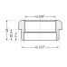 Фитинг резьбовой латунный футорка ВН-НАР 1/2"x3/8" Thermo Alliance SD423159 Фитинг резьбовой латунный футорка ВН-НАР 1/2"x3/8" Thermo Alliance SD423159