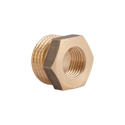 Фитинг резьбовой латунный футорка ВН-НАР 1/2"x3/8" Thermo Alliance SD423159 Фитинг резьбовой латунный футорка ВН-НАР 1/2"x3/8" Thermo Alliance SD423159