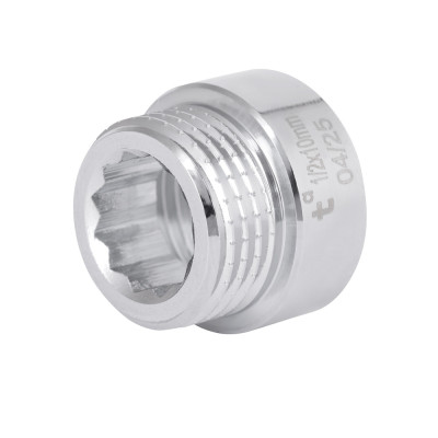 Фитинг резьбовой латунный удлинитель ВН-НАР 1/2"x10 мм Thermo Alliance SD1301510