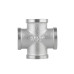Фитинг резьбовой латунный крестовина ВН 1/2" Thermo Alliance SF35415
