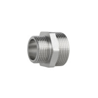 Фитинг резьбовой латунный ниппель редукционный НАР 1 1/4"x1" Thermo Alliance SF3593225 Фитинг резьбовой латунный ниппель редукционный НАР 1 1/4"x1" Thermo Alliance SF3593225