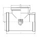 Фитинг резьбовой латунный тройник ВН 1 1/4" Thermo Alliance SF36132