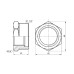 Фитинг резьбовой латунный футорка ВН-НАР 1 1/4"x3/4" Thermo Alliance SF3743220 Фитинг резьбовой латунный футорка ВН-НАР 1 1/4"x3/4" Thermo Alliance SF3743220