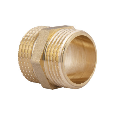 Фитинг резьбовой латунный ниппель НАР 1" Thermo Alliance SD4072525