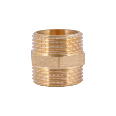 Фитинг резьбовой латунный ниппель НАР 1" Thermo Alliance SD4072525