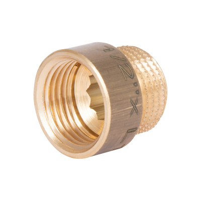 Фитинг резьбовой латунный удлинитель латунный ВН-НАР 1/2"x10 мм Thermo Alliance SD4221510