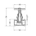 Фітинг різьбовий латунний вентиль латунний SD 15х1/2" (YA) ВН 1/2" Thermo Alliance SD15YA Фітинг різьбовий латунний вентиль латунний SD 15х1/2" (YA) ВН 1/2" Thermo Alliance SD15YA