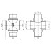 Фитинг резьбовой латунный крестовина ВН-НАР 1/2" Thermo Alliance SF35515
