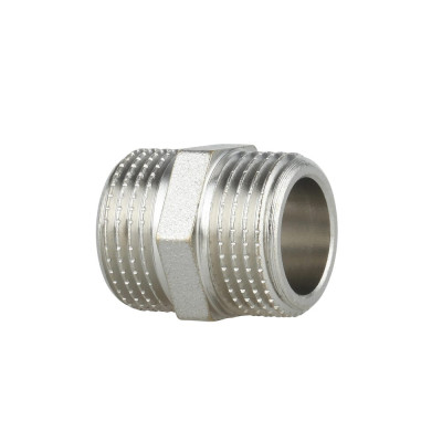 Фитинг резьбовой латунный ниппель НАР 3/8" Thermo Alliance SF3589 Фитинг резьбовой латунный ниппель НАР 3/8" Thermo Alliance SF3589