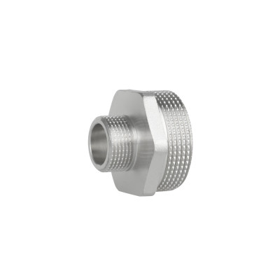 Фитинг резьбовой латунный ниппель редукционный НАР 1 1/2"x3/4" Thermo Alliance SF3594020