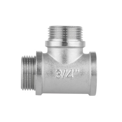 Фітинг різьбовий латунний трійник ВН-НАР 3/4" Thermo Alliance SF36520 Фітинг різьбовий латунний трійник ВН-НАР 3/4" Thermo Alliance SF36520