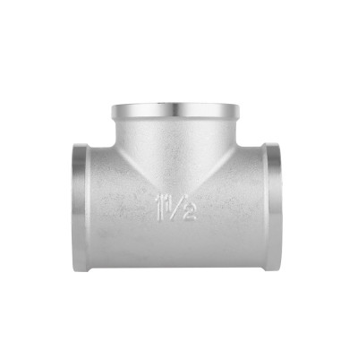 Фитинг резьбовой латунный тройник ВН 1 1/2" Thermo Alliance SF36140