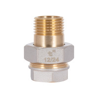 Фитинг резьбовой латунный сгон "американка" ВН-НАР 1/2" Thermo Alliance SD190W15 Фитинг резьбовой латунный сгон "американка" ВН-НАР 1/2" Thermo Alliance SD190W15
