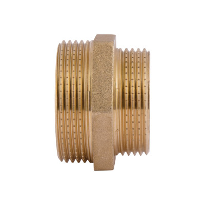 Фитинг резьбовой латунный ниппель НАР 1 1/2"x1 1/4" Thermo Alliance SD4084032 Фитинг резьбовой латунный ниппель НАР 1 1/2"x1 1/4" Thermo Alliance SD4084032