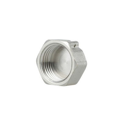 Фітинг різьбовий латунний заглушка ВН 1/2" Thermo Alliance SF35215