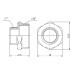 Фитинг резьбовой латунный ниппель редукционный НАР 1 1/2"x1" Thermo Alliance SF3594025 Фитинг резьбовой латунный ниппель редукционный НАР 1 1/2"x1" Thermo Alliance SF3594025