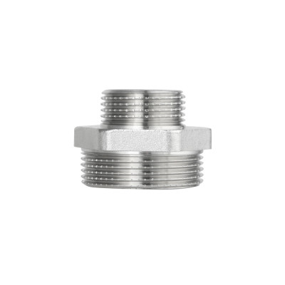 Фитинг резьбовой латунный ниппель редукционный НАР 1 1/2"x1" Thermo Alliance SF3594025 Фитинг резьбовой латунный ниппель редукционный НАР 1 1/2"x1" Thermo Alliance SF3594025