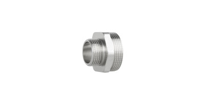 Фітинг різьбовий латунний ніпель редукційний НАР 1 1/2"x1" Thermo Alliance SF3594025