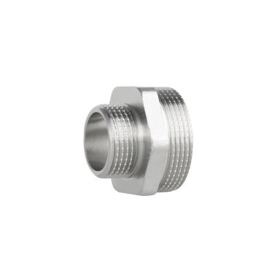 Фитинг резьбовой латунный ниппель редукционный НАР 1 1/2"x1" Thermo Alliance SF3594025