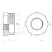 Фітинг різьбовий латунний футорка ВН-НАР 1 1/2"x3/4" Thermo Alliance SF3744020 Фітинг різьбовий латунний футорка ВН-НАР 1 1/2"x3/4" Thermo Alliance SF3744020