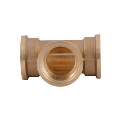 Фитинг резьбовой латунный тройник ВН 3/4" Thermo Alliance SD41120 Фитинг резьбовой латунный тройник ВН 3/4" Thermo Alliance SD41120