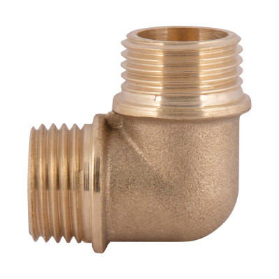 Фітинг різьбовий латунний косинець НАР 1/2" Thermo Alliance SD41915