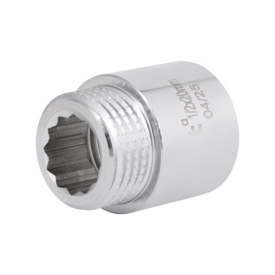 Фитинг резьбовой латунный удлинитель ВН-НАР 1/2"x20 мм Thermo Alliance SD1301520