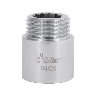 Фітинг різьбовий подовжувач латунний ВН-НАР 1/2"x20 мм Thermo Alliance SD1301520 Фітинг різьбовий подовжувач латунний ВН-НАР 1/2"x20 мм Thermo Alliance SD1301520