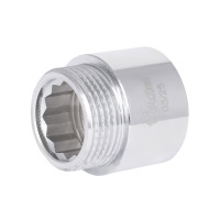 Фитинг резьбовой латунный удлинитель ВН-НАР 3/4"x20 мм Thermo Alliance SD1302020 Фитинг резьбовой латунный удлинитель ВН-НАР 3/4"x20 мм Thermo Alliance SD1302020