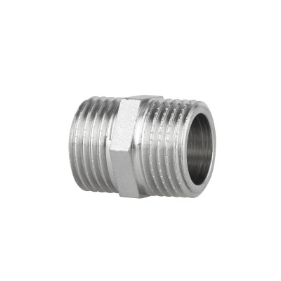 Фитинг резьбовой латунный ниппель НАР 1/2" Thermo Alliance SF35815 Фитинг резьбовой латунный ниппель НАР 1/2" Thermo Alliance SF35815