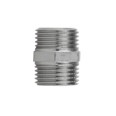 Фитинг резьбовой латунный ниппель НАР 1/2" Thermo Alliance SF35815 Фитинг резьбовой латунный ниппель НАР 1/2" Thermo Alliance SF35815