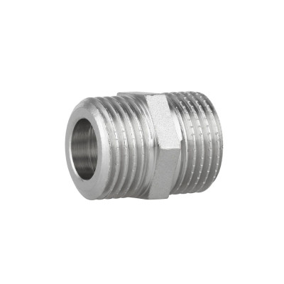 Фитинг резьбовой латунный ниппель НАР 1/2" Thermo Alliance SF35815