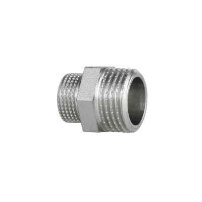 Фітинг різьбовий латунний ніпель редукційний НАР 1/2"x1/4" Thermo Alliance SF359156