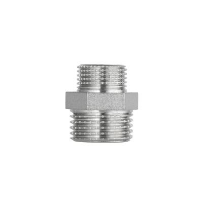 Фітинг різьбовий латунний ніпель редукційний НАР 1/2"x1/4" Thermo Alliance SF359156