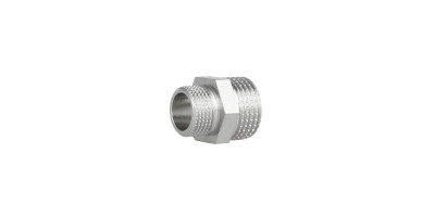 Фітинг різьбовий латунний ніпель редукційний НАР 1/2"x1/4" Thermo Alliance SF359156 Фітинг різьбовий латунний ніпель редукційний НАР 1/2"x1/4" Thermo Alliance SF359156