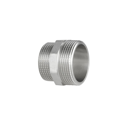 Фитинг резьбовой латунный ниппель редукционный НАР 1 1/2"x1 1/4" Thermo Alliance SF3594032 Фитинг резьбовой латунный ниппель редукционный НАР 1 1/2"x1 1/4" Thermo Alliance SF3594032