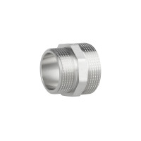 Фитинг резьбовой латунный ниппель редукционный НАР 1 1/2"x1 1/4" Thermo Alliance SF3594032 Фитинг резьбовой латунный ниппель редукционный НАР 1 1/2"x1 1/4" Thermo Alliance SF3594032