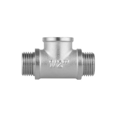Фітинг різьбовий латунний трійник ВН-НАР 1/2" Thermo Alliance SF36615