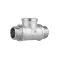Фитинг резьбовой латунный тройник ВН-НАР 1/2" Thermo Alliance SF36615