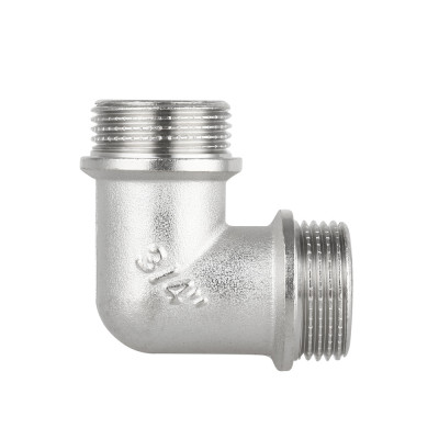 Фитинг резьбовой латунный угольник НАР 3/4" Thermo Alliance SF37320